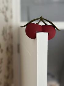 Cale-porte Cherry, Silicone, Lie de vin, vert foncé, larg. 7 x haut. 11 cm