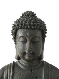 Dekorace Buddha, Umělá hmota, Černohnědá, Š 26 cm, V 40 cm