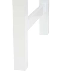 Chaise de jardin en bois Rosenborg, Bois d'acajou, laqué, Blanc, larg. 59 x haut. 89 cm