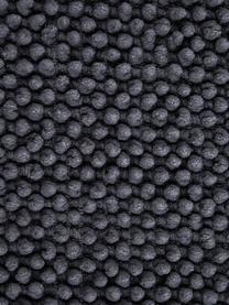 Kissenhülle Indi mit strukturierter Oberfläche in Dunkelgrau, 100% Baumwolle, Dunkelgrau, B 45 x L 45 cm