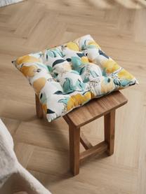 Coussin de chaise 40x40 motif citron Bumble, Multicolore, larg. 40 x long. 40 cm