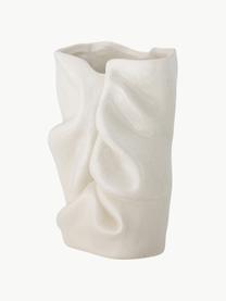 Vaso Fabrice, alt. 22 cm, Gres, Bianco latte, Larg. 16 x Alt. 22 cm