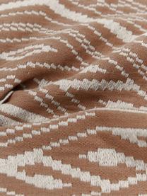 Poszewka na poduszkę z bawełny Blaki, 100% bawełna, Brązowy, S 45 x D 45 cm
