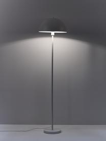Stehlampe Matilda in Weiß, Lampenschirm: Metall, pulverbeschichtet, Lampenfuß: Metall, pulverbeschichtet, Weiß, H 164 cm