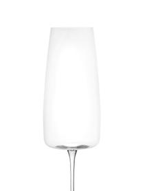 Copas flauta de champán de cristal Moinet, 6 uds., Cristal, Transparente, Ø 7 x Al 25 cm, 340 ml