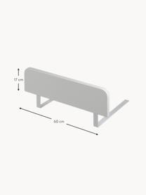 Houten steunplank Junior & Grow, MDF, Hout, wit gelakt, B 60 x H 17 cm