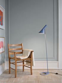 Kleine leeslamp AJ, Lamp: gecoat staal, Grijsblauw, H 130 cm