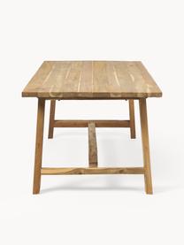 Jedálenský stôl z tíkového dreva Lawas, Recyklované tíkové drevo, prírodné
Tento produkt je vyrobený z trvalo udržateľného dreva s certifikátom FSC®., Tíkové drevo, Š 180 x H 90 cm