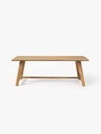 Mesa de comedor de madera de teca Lawas, tamaños diferentes, Madera de teca natural reciclada

Este producto está hecho de madera de origen sostenible y con certificación FSC®., Madera de teca, An 180 x F 90 cm