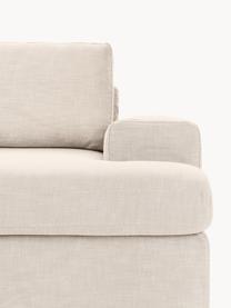 Modulares Sofa Russell (4-Sitzer) mit abnehmbaren Bezügen, Bezug: 100% Baumwolle Der strapa, Gestell: Massives Kiefernholz, Spe, Webstoff Hellbeige, B 309 x T 103 cm