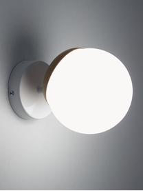 Nástěnné nebo stropní svítidlo Sfera, Bílá, světlé dřevo, Ø 15 cm, H 20 cm