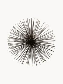 Déco murale oursin Spike, 3 élém., Métal, Noir, Lot de différentes tailles