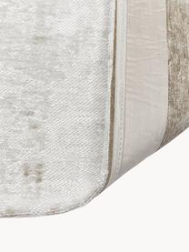 Tappeto in cotone a tessitura piatta Louisa, Retro: lattice Il materiale util, Tonalità grigie, argentato, Larg. 80 x Lung. 150 cm (taglia XS)