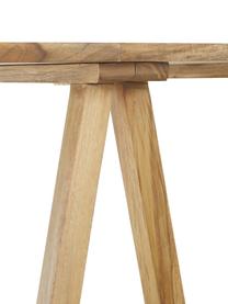 Masívny pracovný stôl Trestle, Teakové drevo