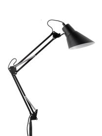 Vloerlamp Fit, Gecoat metaal, Zwart, Ø 28 x H 165 cm