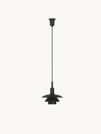 Lámpara de techo pequeña PH 3/3, Cable: cubierto en tela, Negro, Ø 29 x Al 30 cm