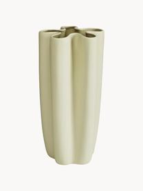 Ručně vyrobená váza Tulipa, V 30 cm, Keramika, Olivově zelená, Ø 16 cm, V 30 cm