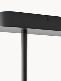 Lampada a sospensione grande a LED Odeon, Paralume: metallo, acrilico, Struttura: metallo verniciato a polv, Nero, bianco, Larg. 80 x Alt. 85 cm