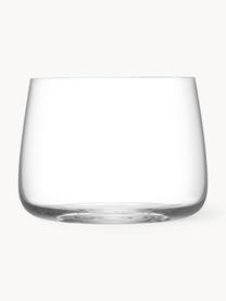 Vasos Metropolitan, 4 uds., Vidrio, Transparente, Ø 9 x Al 7 cm, 360 ml