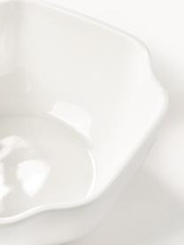Bols en porcelaine Nera, 4 pièces, Porcelaine émaillée, Blanc, haute brillance, Ø 15 x haut. 7 cm