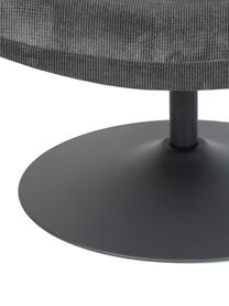 Sillón Bubba, Tapizado: 90% poliéster, 10% nylon , Gris oscuro, An 67 x F 81 cm