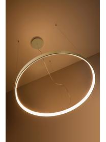 Handgemaakte LED hanglamp Tim, verschillende formaten, Mat goudkleurig, Ø 55 cm