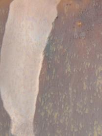 Hängender Übertopf Unique aus Keramik, Keramik, Grau, Beige, Ø 16 x H 8 cm