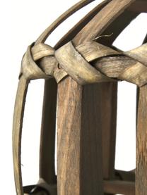 Laterne Knots, Braun, Ø 33 x H 26 cm
