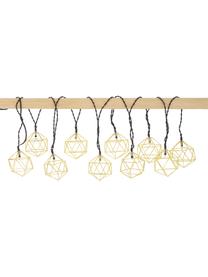 Girlanda świetlna LED Edge, 525 cm i 10 lampionów, Odcienie mosiądzu, D 525 cm