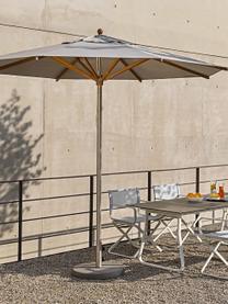 Plaque de sol pour parasol Béton, tailles variées, Béton, acier inoxydable, plastique, Gris, Ø 50 x haut. 8 cm