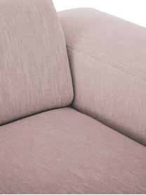 Sofa Melva (2-Sitzer) in Rosa, Bezug: Polyester Der hochwertige, Gestell: Massives Kiefernholz, Spa, Webstoff Rosa, B 200 x T 101 cm