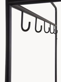 Drevený vešiak na oblečenie Morley, Čierna, Š 98 x V 190 cm