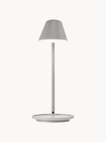 Stmievateľná stolová LED lampa Stay, Hliník,PVC, Sivá, Ø 20 x V 45 cm