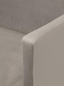 Samt-Sofa Fluente (2-Sitzer), Bezug: Samt (Hochwertiger Polyes, Gestell: Massives Kiefernholz, FSC, Samt Greige, B 166 x T 85 cm