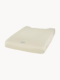 Housse de matelas à langer en coton bio Capri, Capri, larg. 50 x long. 65 cm