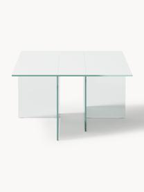 Glazen salontafel Anouk, Glas, Transparant, B 102 x H 63 cm
