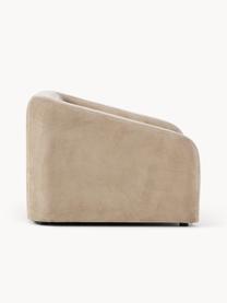 Fauteuil convertible Eliot, Tissu beige, larg. 100 x prof. 94 cm