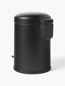 Odpadkový koš s víkem softmotion Rafa, Matná černá, 3 l