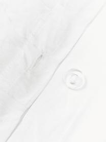 Federa in cotone Esme, Bianco, Larg. 50 x Lung. 80 cm