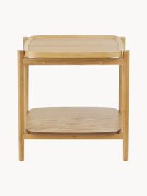 Odkládací stolek z dubového dřeva Tony, Dubové dřevo, Š 49 cm, V 50 cm