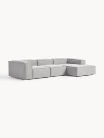 Sofá rinconera modular Lennon, Tapizado: 100% poliéster Alta resis, Estructura: madera contrachapada de p, Patas: plástico Este producto es, Tejido gris, An 327 x F 180 cm, chaise longue izquierda