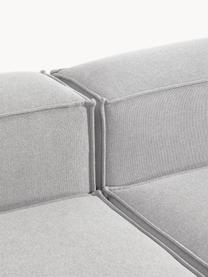 Sofá rinconera modular Lennon, Tapizado: 100% poliéster Alta resis, Estructura: madera contrachapada de p, Patas: plástico Este producto es, Tejido gris, An 327 x F 180 cm, chaise longue izquierda