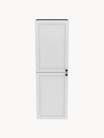 Vysoká koupelnová skříňka s matným povrchem Rafaella, Světle šedá, Š 40 cm, V 180 cm