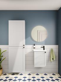 Vysoká kúpeľňová skrinka s matným povrchom Rafaella, Svetlosivá, Š 40 x V 180 cm