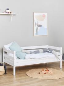 Kinderbett Eco Comfort aus Kiefernholz, 70 x 160 cm, Massives Kiefernholz, FSC-zertifiziert, Schichtholz, Kiefernholz, weiss lackiert, B 70 x L 160 cm