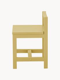 Chaise pour enfant Rese, MDF, bois d'hévéa, Bois d'hévéa ocre laqué, larg. 32 x prof. 28 cm