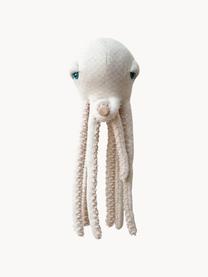 Cuscino in peluche fatto a mano Octopus, alt 55, Parte inferiore: pelliccia sintetica (100%, Bianco latte, beige chiaro, Larg. 23 x Alt. 55 cm