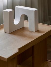 Deko-Objekt Sculpt, Beton, Weiß, B 20 x H 20 cm