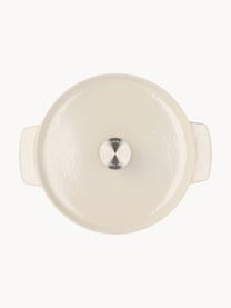 Casseruola con rivestimento antiaderente Doelle, Ghisa con rivestimento antiaderente in ceramica, Bianco latte, Ø 22 x Alt. 15 cm