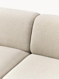 Sofa Melva (3-Sitzer), Bezug: 100 % Polyester Der strap, Gestell: Massives Kiefern- und Fic, Füße: Kunststoff Dieses Produkt, Webstoff Hellbeige, B 238 x T 101 cm